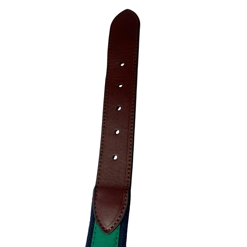 Southern Tide Green Skipjack Ribbon Belt Men's 38